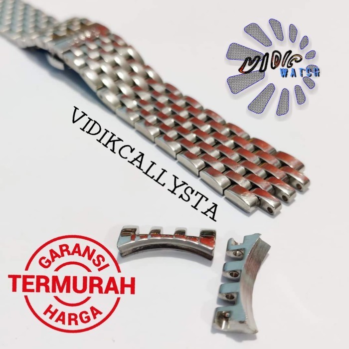 STRAP TALI JAM TANGAN RANTAI TISSOT 1853 STAINLESS ORIGINAL ASLI