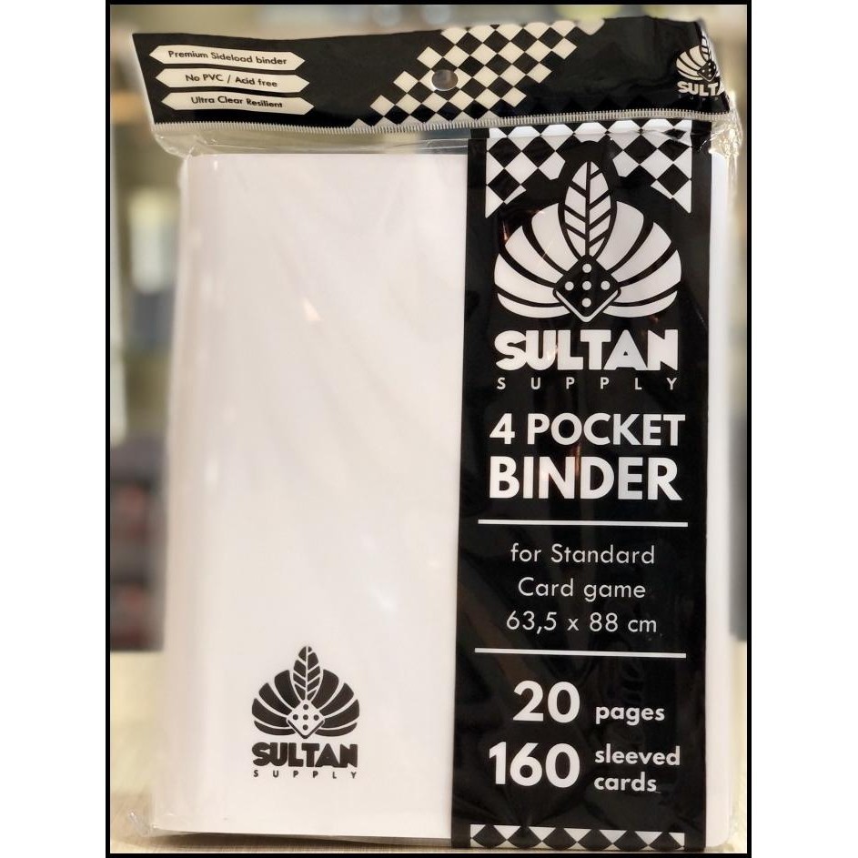 

DISKON SULTAN 4-POCKET BINDER WHITE