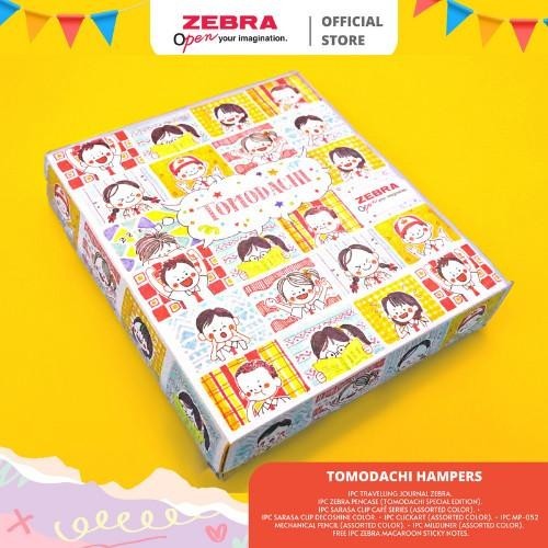 

Zebra Hampers Gift Set Pulpen Sarasa Mildliner FREE PENCASE -Tomodachi Import