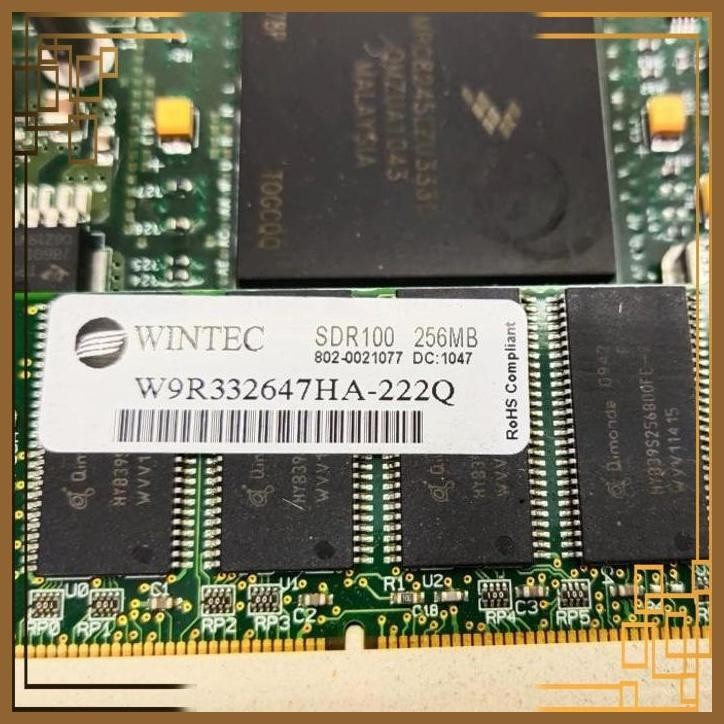 [SNC] wintec 256MB 32x8 SDR100 W9R332647HA-222Q SDRAM PC100 SODIMM UNIT