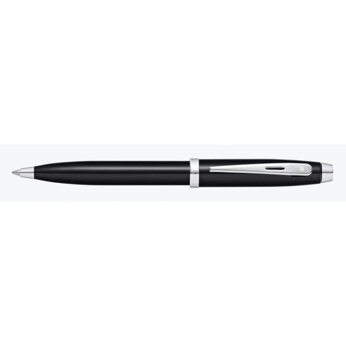 

Sheaffer 100 Glossy Black Lacquer Ballpoint Pen Import