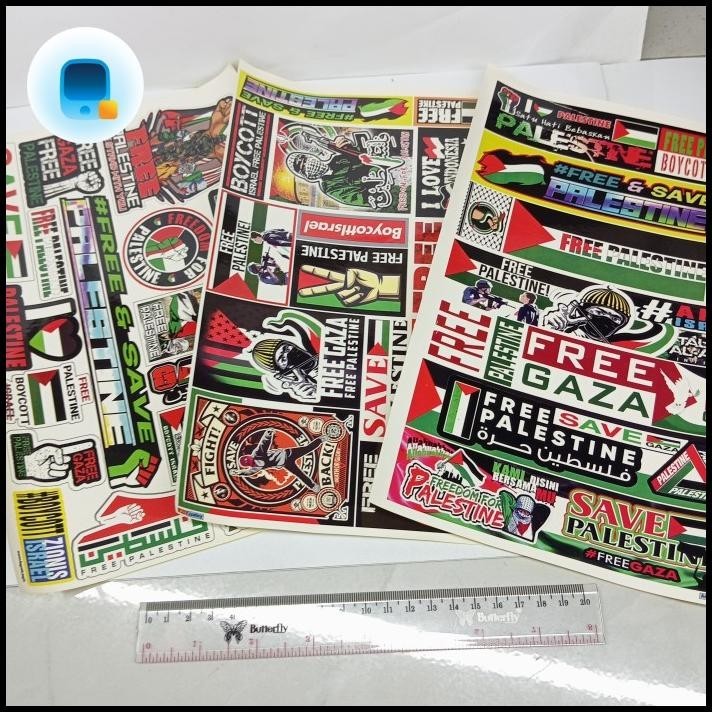 

DISKON PAKET LENGKAP 3 LEMBAR STIKER PALESTINA / PROMO 3 LEMBAR MURAH !!!!!!!