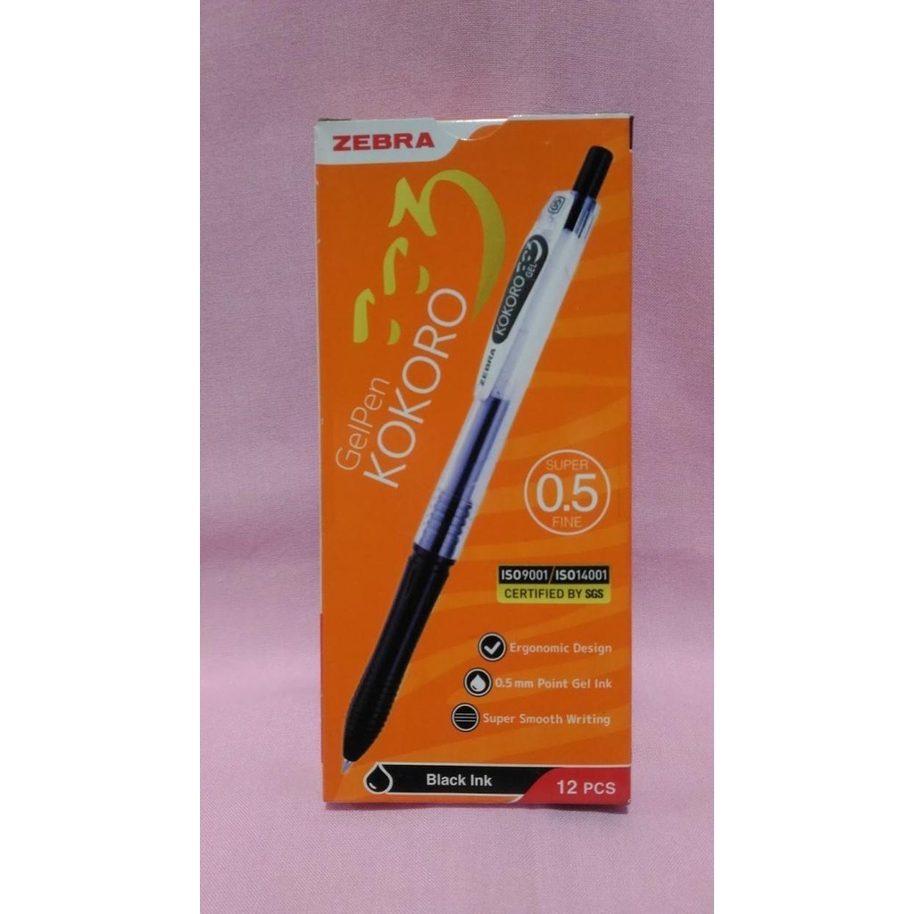 

Pen Zebra Kokoro Cetek 1 lusin Ready Bagus Murah Import