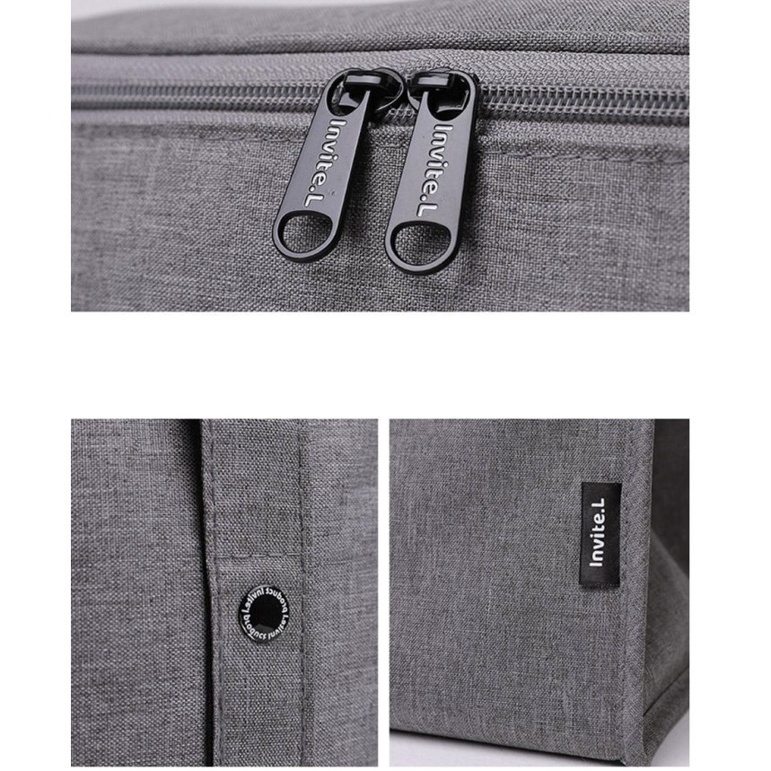 Lunch Bag Aesthetic Korean Style Tas Makan Siang Cooler Bag