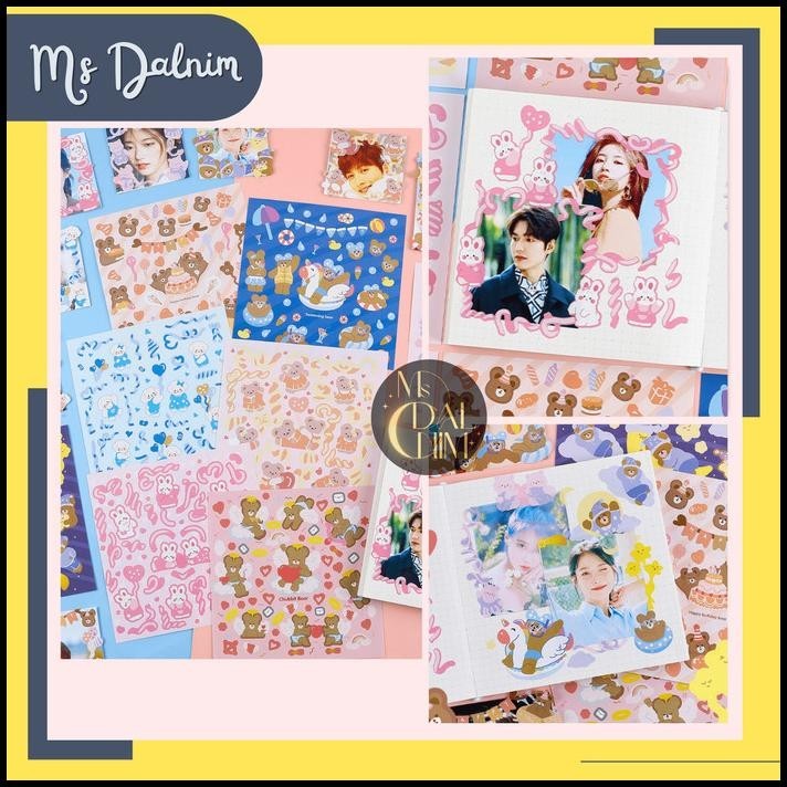 

TERBARU STIKER CONFETTI HEWAN LUCU UNIK BEAR BESAR DECO ANIMAL STICKER ST93 !!
