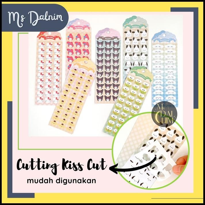 

HOT DEAL STIKER SANRIO KEPALA LUCU CUTE DECO STICKER DEKORASI MATTE - ST164 !!!