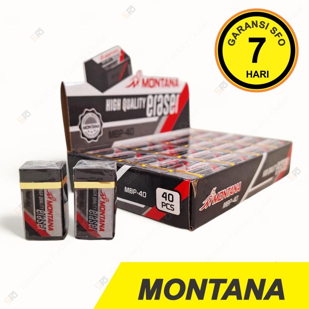 

Penghapus Montana Mbp-40 - Black Eraser