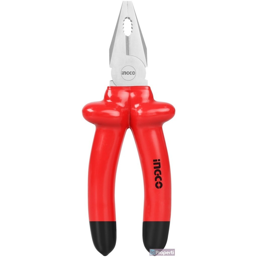 Ingco HICP01200 Tang Kombinasi Elektrik 7inch Anti Kontak Listrik Aman
