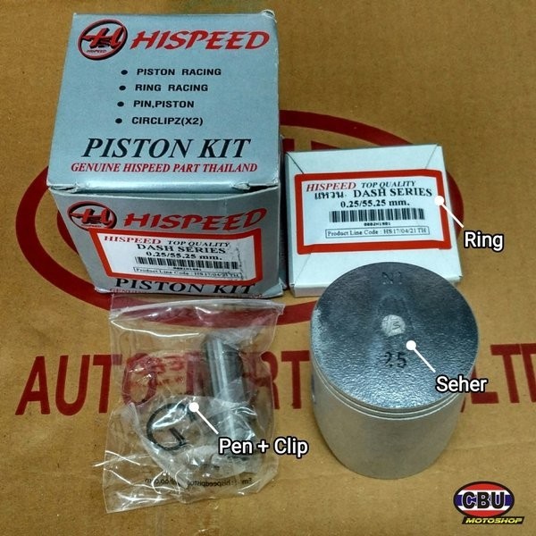Seher Kit Hispeed Nova Dash Termurah Langka