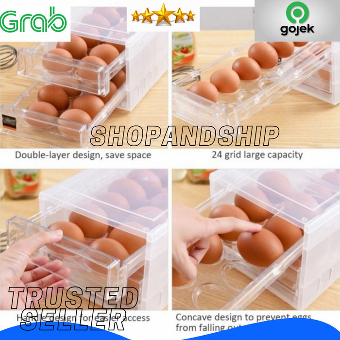 Rak Telur / Tempat Telur / Rak Kulkas Telur