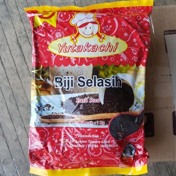 

Biji Selasih Yutakachi 1kg / Basil Seed Import per 1 kg GROSIR KILOAN