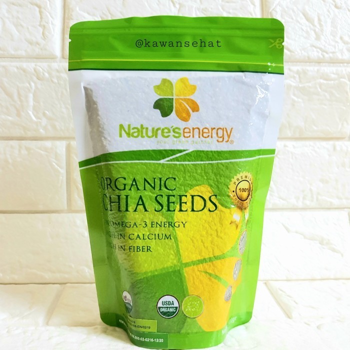 

Nature's Energy Organic Chia Seed 500gr Biji Chia Organik