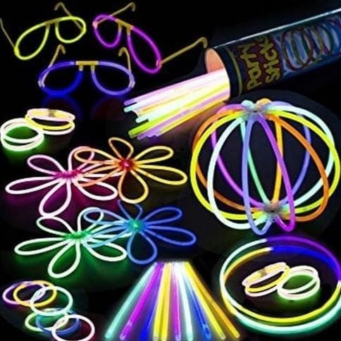 Glow Stick Isi 100pcs / Glow Stick / Gelang Glow In The Dark - SYS