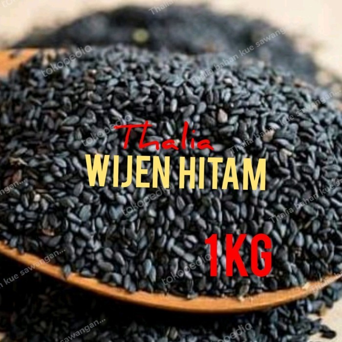 

Majesta Wijen Hitam India Ecer 1Kg Bahan Tambahan Makanan