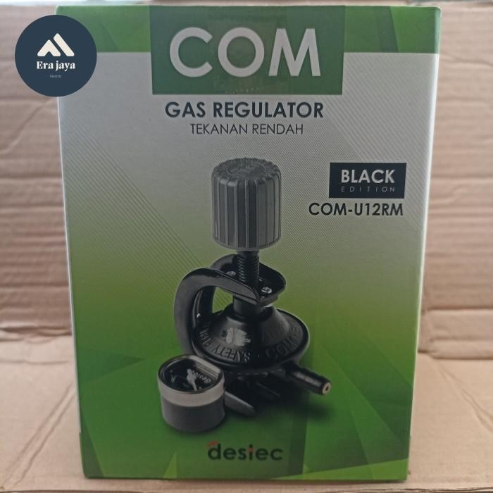 Regulator Gas Destec Black Com-U12Rm Meter - Regulator Gas