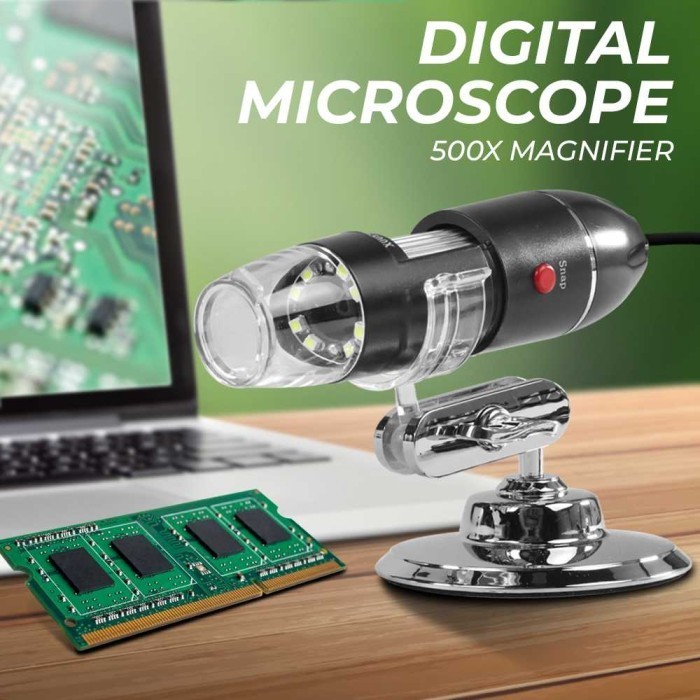 

Microscope Mikroskop Kamera Endoscope USB Ke Laptop HP PC