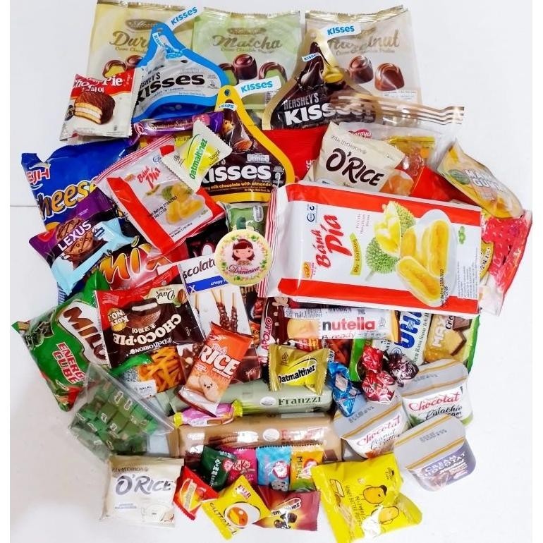 

.100Rb Paket Request Bebas Pilih Snack Import Mix Eceran - Pack Sesuai Budget ( Ds Bgr )