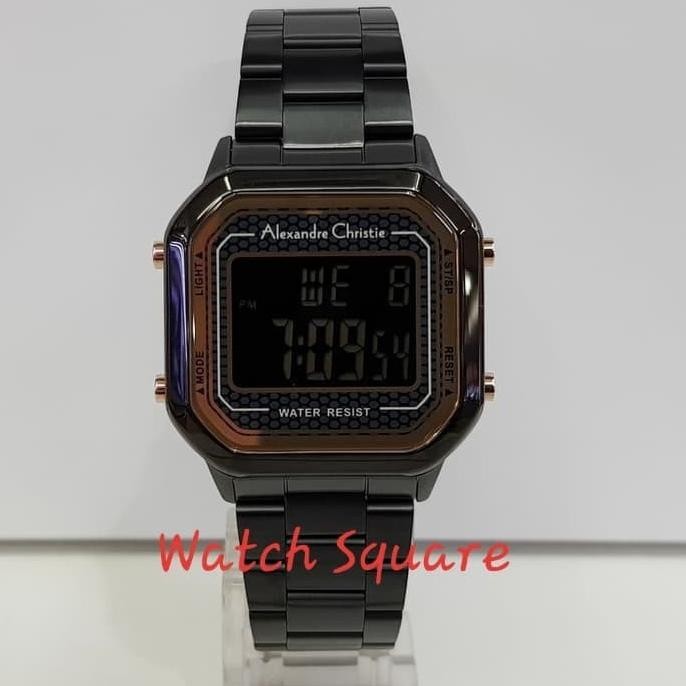 Jam Tangan Alexandre Christie Pria/Wanita Original AC9226 Black