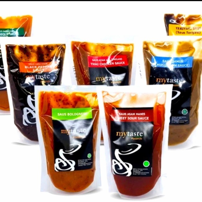 

My Taste Steak Sauce Saus Chili Teriyaki Thai Bbq Mushroom 500G