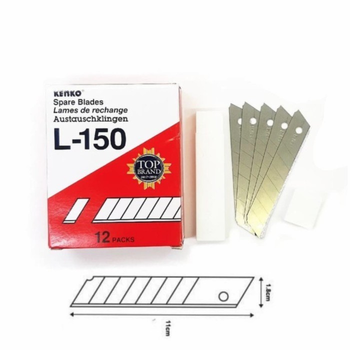 

((((()paling dicari] Cutter Besar Kenko L 150 / Refill Kater Kenko L 150