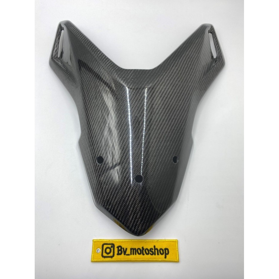 Carbon Windshield Cover Honda Forza