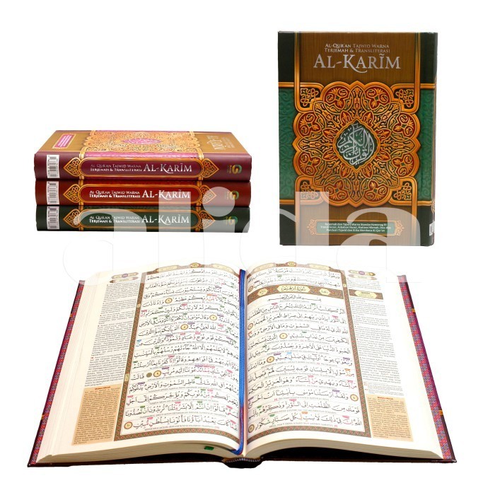 

Alquran Tajwid Al-Karim A5, Al Quran Alkarim Terjemah Latin