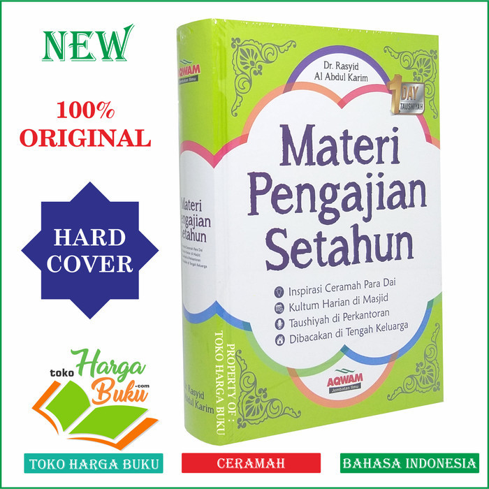 

Materi Pengajian Setahun ORI - Penerbit Aqwam