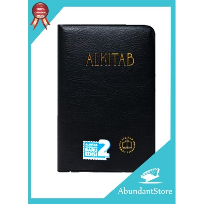 

Alkitab Manula Lansia Ukuran Besar Sampul Resleting - TB2 064 SL - LAI