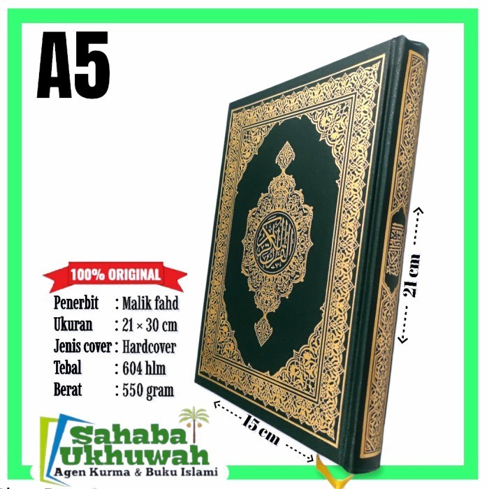 

mushaf utsmani madinah a5 - al quran utsmani madinah asli
