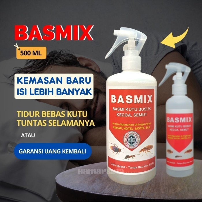 BASMIX 250 : Obat Pembasmi Kutu Kasur Busuk - Racun Anti Tungau
