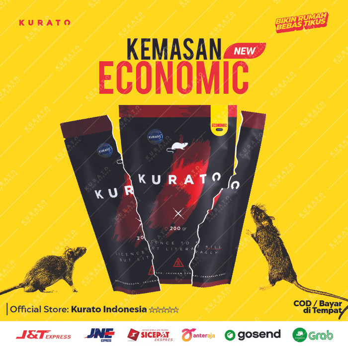 Racun tikus ampuh terpercaya KURATO antitikus dirumah obat tikus AMPUH