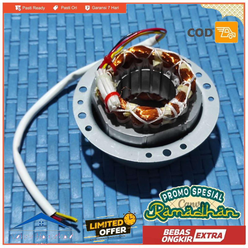 STATOR MESIN MOTOR MASPION KIPAS ANGIN EXHAUST FAN TEMBOK MV303NEX ORI