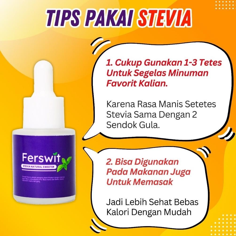 

Ferswit Stevia Cair Paket 4 Botol Danilla
