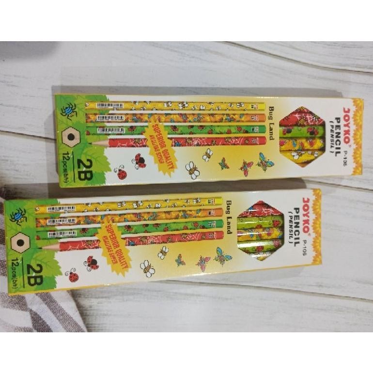 

[Promo][Cod][Gratis Ongkir] Pencil / Pensil Joyko P-117 / 2B / 1 Box 12 Pcs