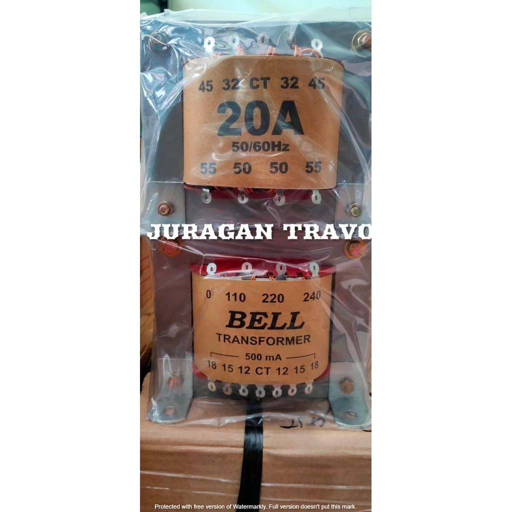 Travo BELL BESAR 20A CT 55 Murni