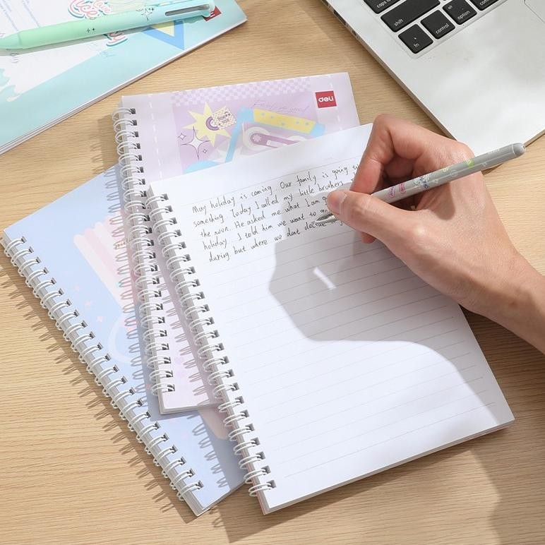

SPIRAL DELI NOTEBOOK UKURAN B5 60 LEMBAR [ EDISI AGNEZ MO ] - EN033 SIAP KIRIM