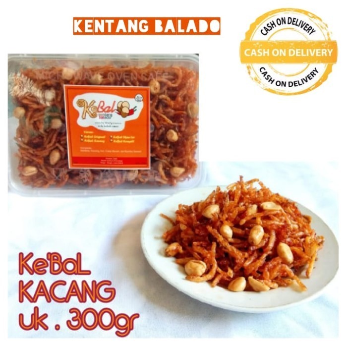 

Keripik Kentang Balado Kacang300G Kentang Mustofa Kriuk Goreng Kentang