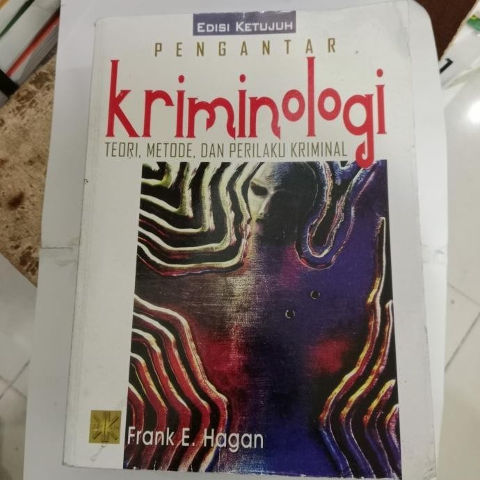 [Bisa Cod] Pengantar Kriminologi Edisi 7 - Frank E Hagan