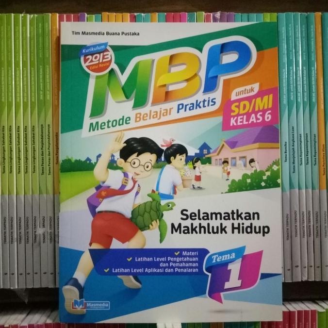 [Baru] Buku Metode Belajar Praktis (Mbp) Sd/Mi Kelas 6 Semester 1 Revisi K13N