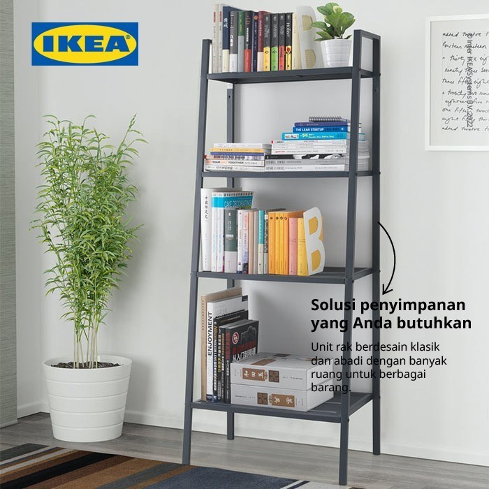 Ikea Lerberg Rak Serbaguna Minimalis Bahan Baja 60X148 Cm