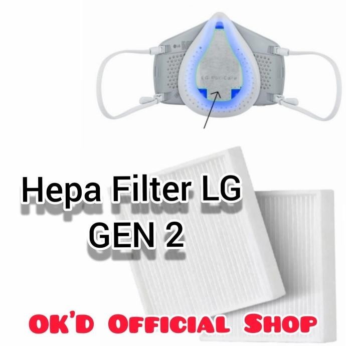 [Ready Stock] Hepa Filter Lg Puricare Wearable Air Puricare Gen 2