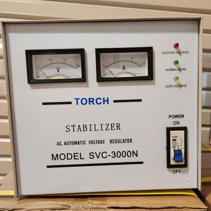 Stabilizer Listrik 3000 Watt 3000W / Stavol Stabilizer 3000 Watt 3000W Terbaru