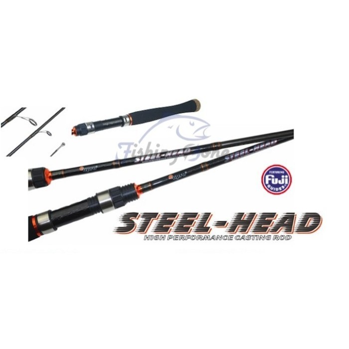Eupro STEEL HEAD Spinning Rod SHS 601 MH - 8-17LB (180 Cm) 1 section
