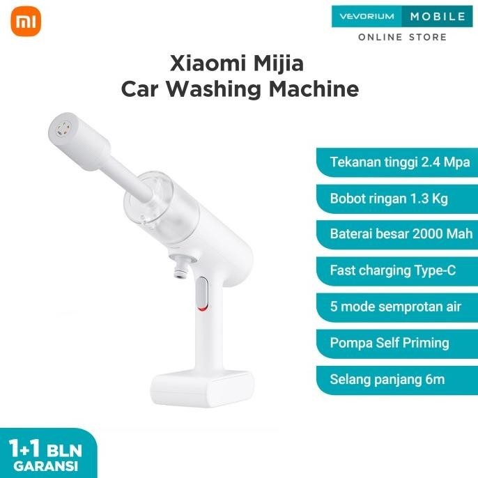 Xiaomi Mijia Cordless Car Washer Mesin Cuci Mobil Motor Jet Cleaner