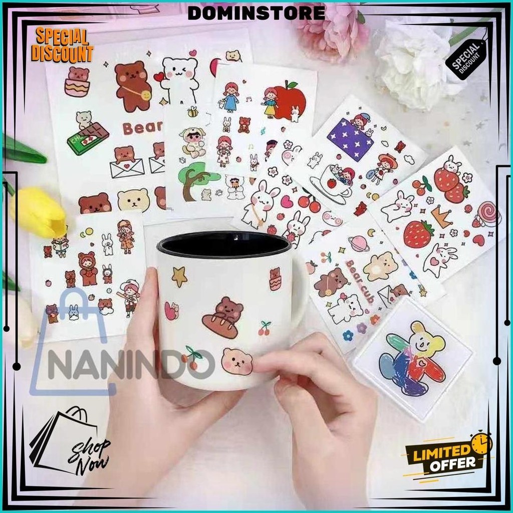

Sticker Lucu Untuk Dekorasi Gelas,Diari Dll Gratis Ongkir