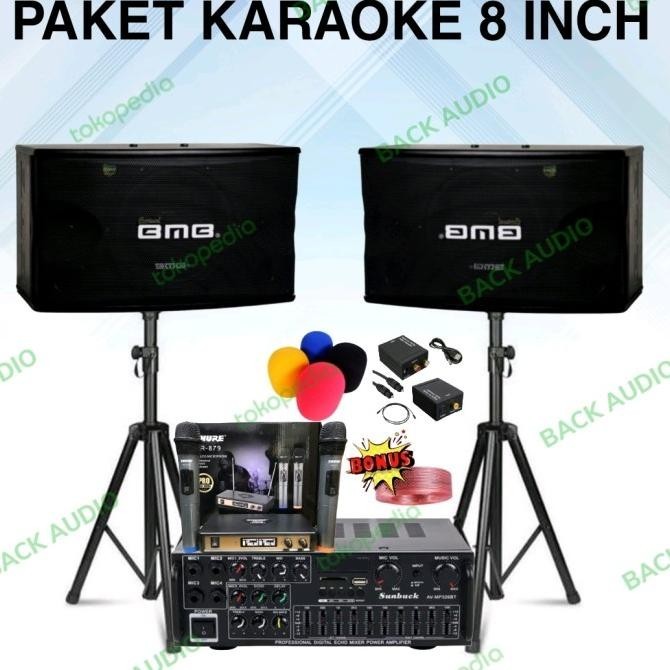 Jual Paket Karaoke Bmb 8 Inch Paket Sound Karaoke Rumahan Top Bmb