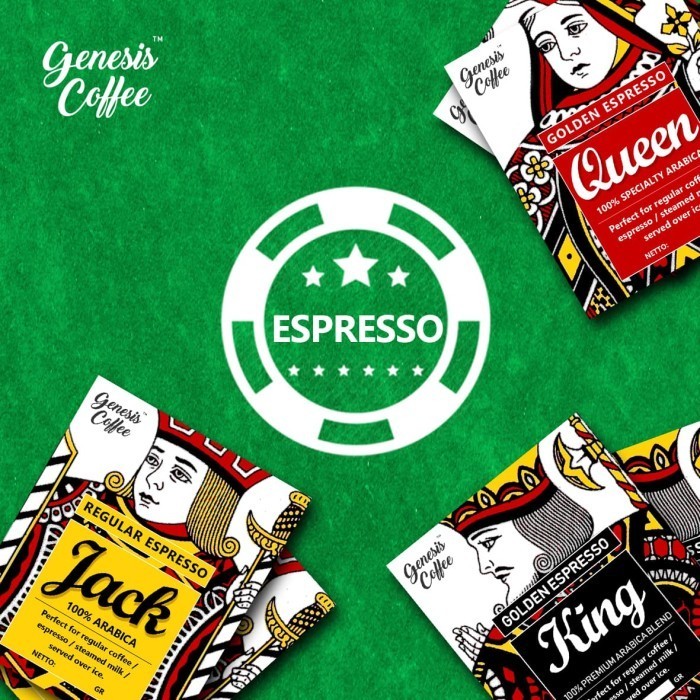 

Genesis Espresso Series / King Espresso Blend /100% Premium Arabica