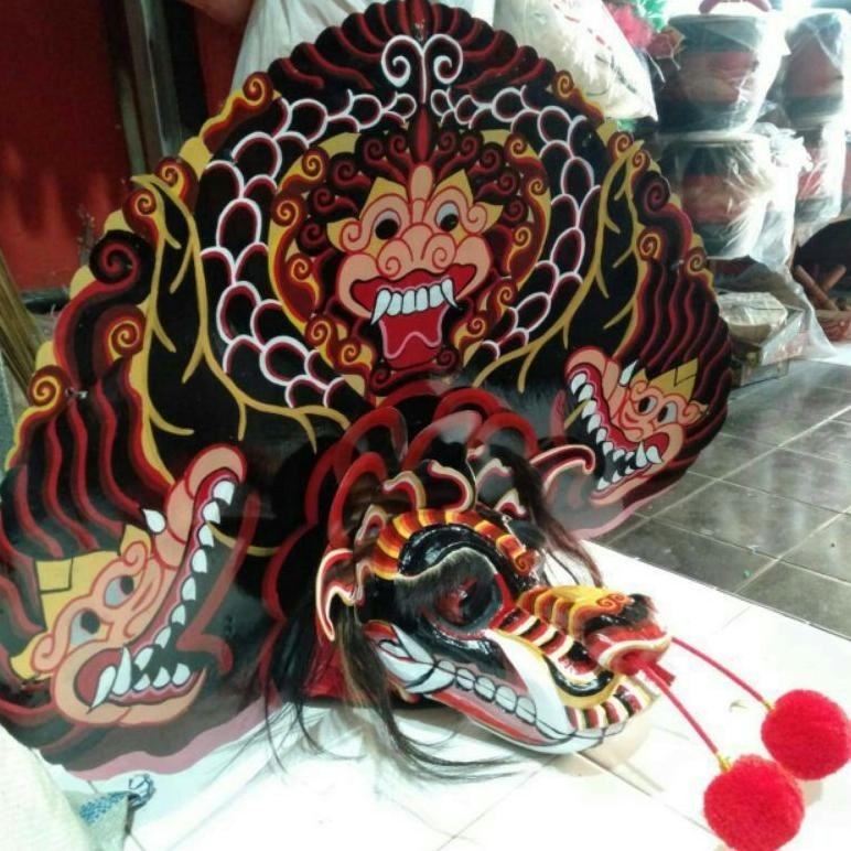 Barongan Anak Uk 17 Bonus Kemul Barongan Devil Barongan Murah Barongan Anak Barongan Thik Barongam T