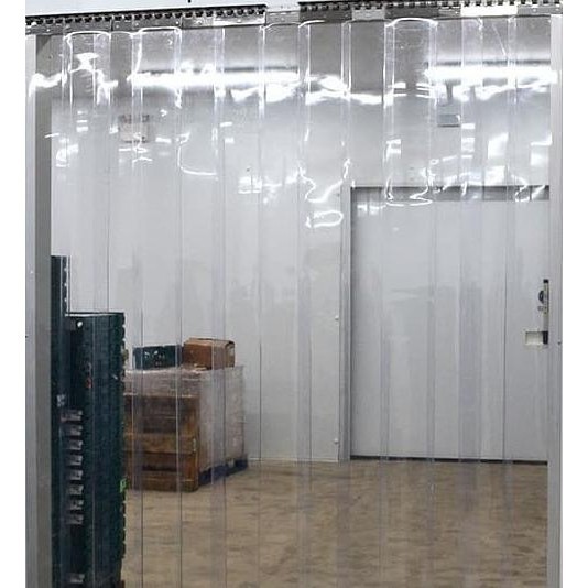 Tersedia Set Custom Pintu 80Cm X 210Cm Tirai Pvc Bening / Pvc Curtain Clear