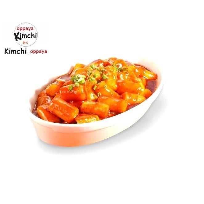 

Topokki rice cake 300 gram + sauce tokpoki 300 gram